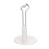1/6 Doll Stand Plastic Stainless Steel Salon Doll Stand Holder for 12 Inch Tall Doll White