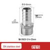 304 Stainless Steel Hex Male Thread Pagoda Fitting for Water/Air Hose