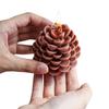 1PC Fragrance Ornaments Party Soybean Wax Blend Gifts Stereo Christmas Ornament Simulation Pine Cone Home Decor 2 Colors