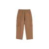 Vans Year Of The Dragon Collection SS24 Solid Color Drawstring Pocket Casual Pants Unisex Pants Brown VN000GPAYJ2