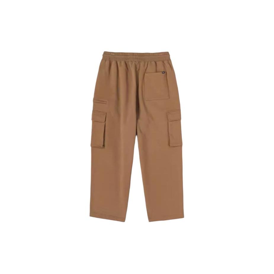 Vans Year Of The Dragon Collection SS24 Solid Color Drawstring Pocket Casual Pants Unisex Pants Brown VN000GPAYJ2