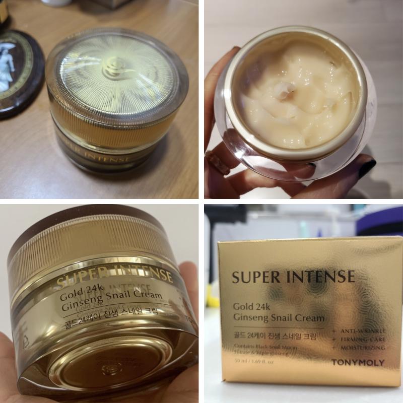 Tonymoly Crème Super Intense Or 24K Ginseng Escargot 50ml