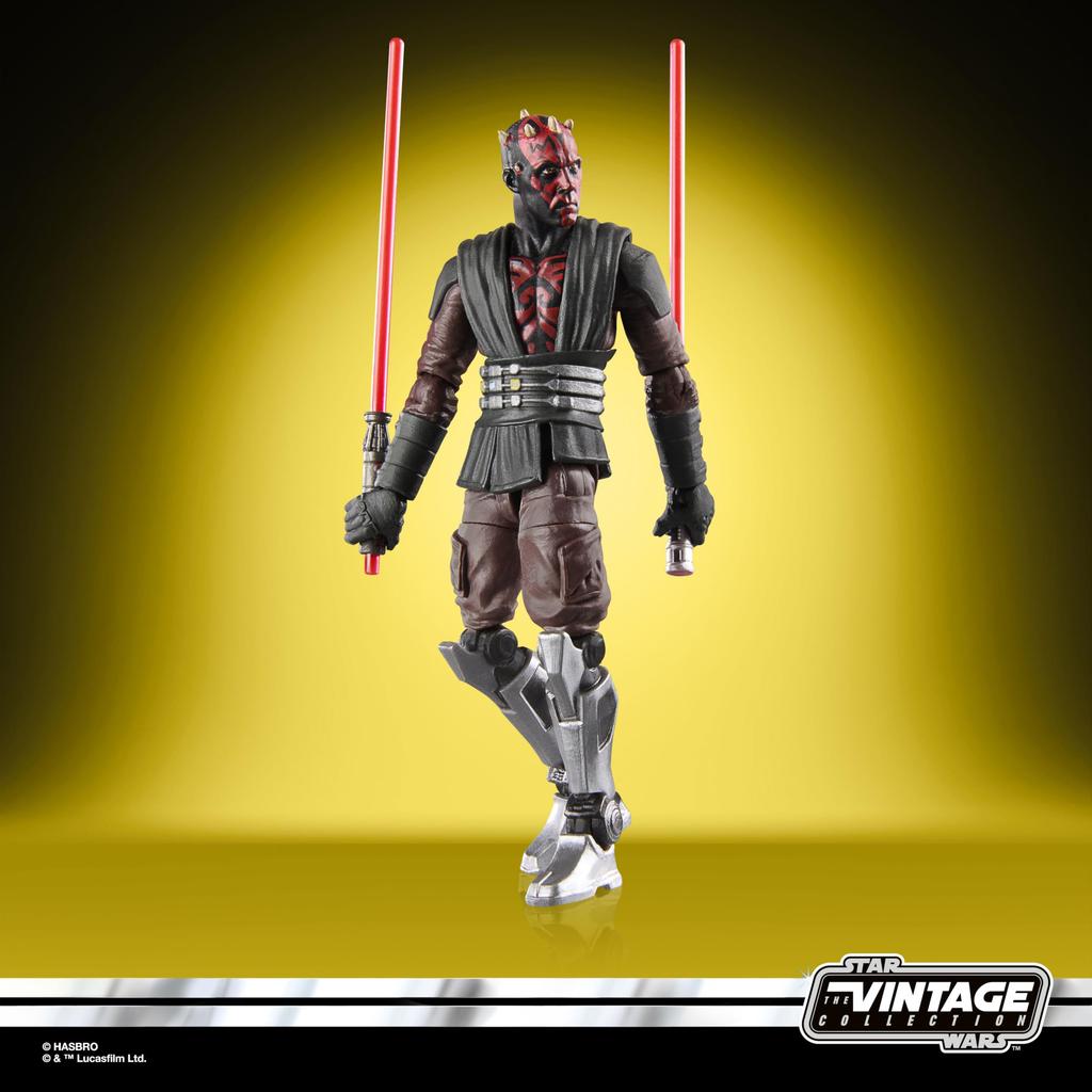 Hasbro Star Wars Vintage Collection Star Maul Shadow Lord Maul Premium Collectible Action Figure G2615 Authentic Wars 3.75-inch