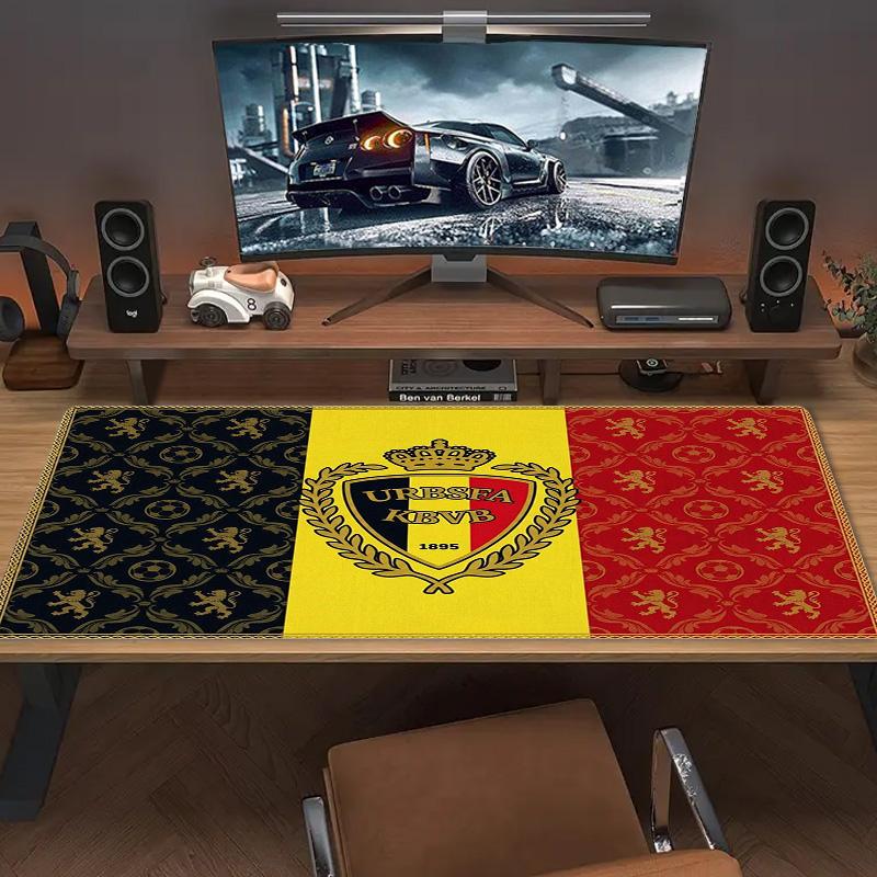 Belgica Color Mouse Pad Large Gaming Table Cushion Non-slip Laptop Tablet Big Mousepad XXL Mat Mini PC Playmat With Lock edge