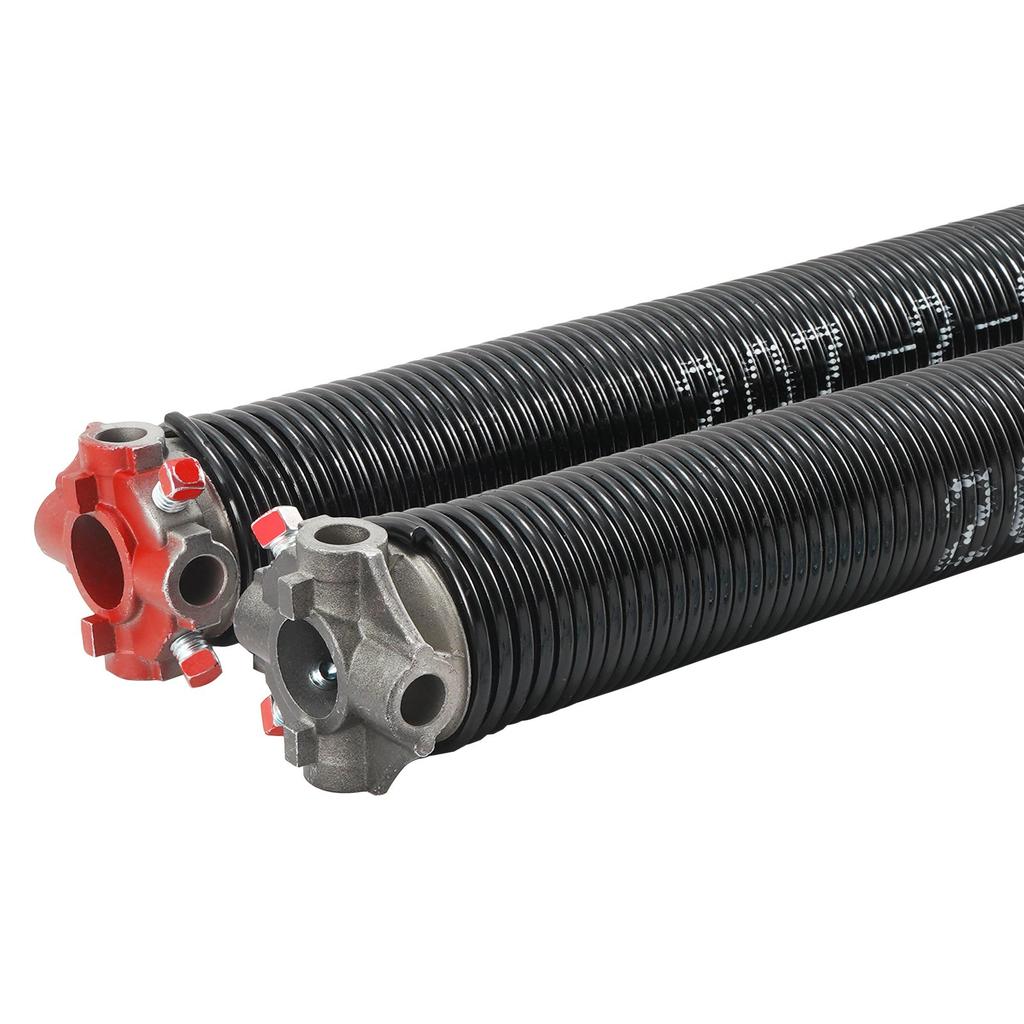 Ελατήρια Torsion Πόρτας Γκαράζ, Ζεύγος 0.207 X 2 X 22 ιντσών, 16000 Κύκλοι, Ελατήρια Πόρτας Γκαράζ με Αντιολισθητικές Ράβδους Τύλιξης, Γάντια