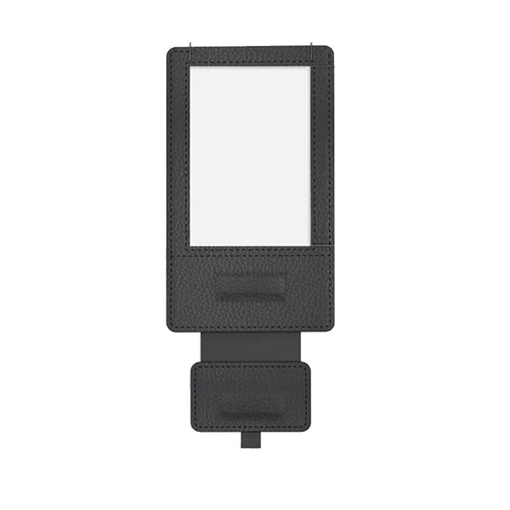 with Photo/ID Card Slot Magnetic Sun Visor Clip Sunglasses Holder Clip  sun visor accessories чёрный
