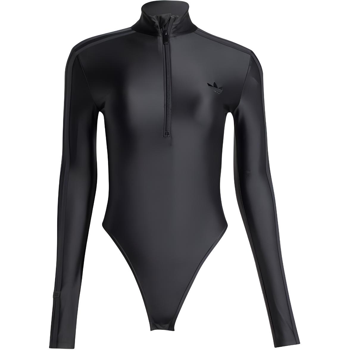 

Adidas Originals Firebird Zip-Up Bodysuit Women Bodysuit Black IW5514 M