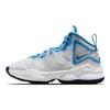 Space Jam X Nike LeBron 19 PS Sweatsuit Kids Sneakers White Blue-Void Dutch-Blue DD0421-100