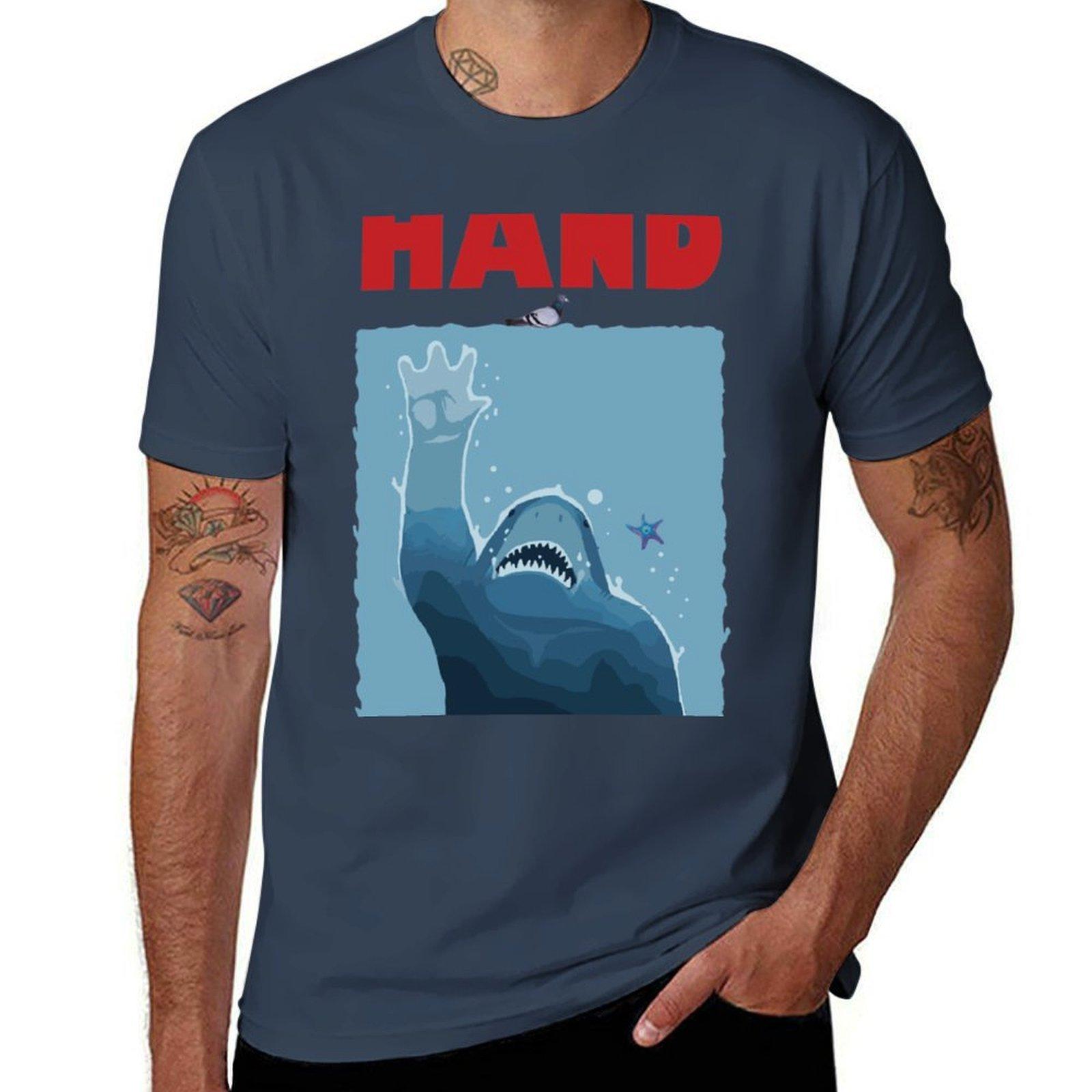 King Shark Hand King Nomnom Nanaue Jaw Classic Tshirt Durable Work Wear Tshirt S