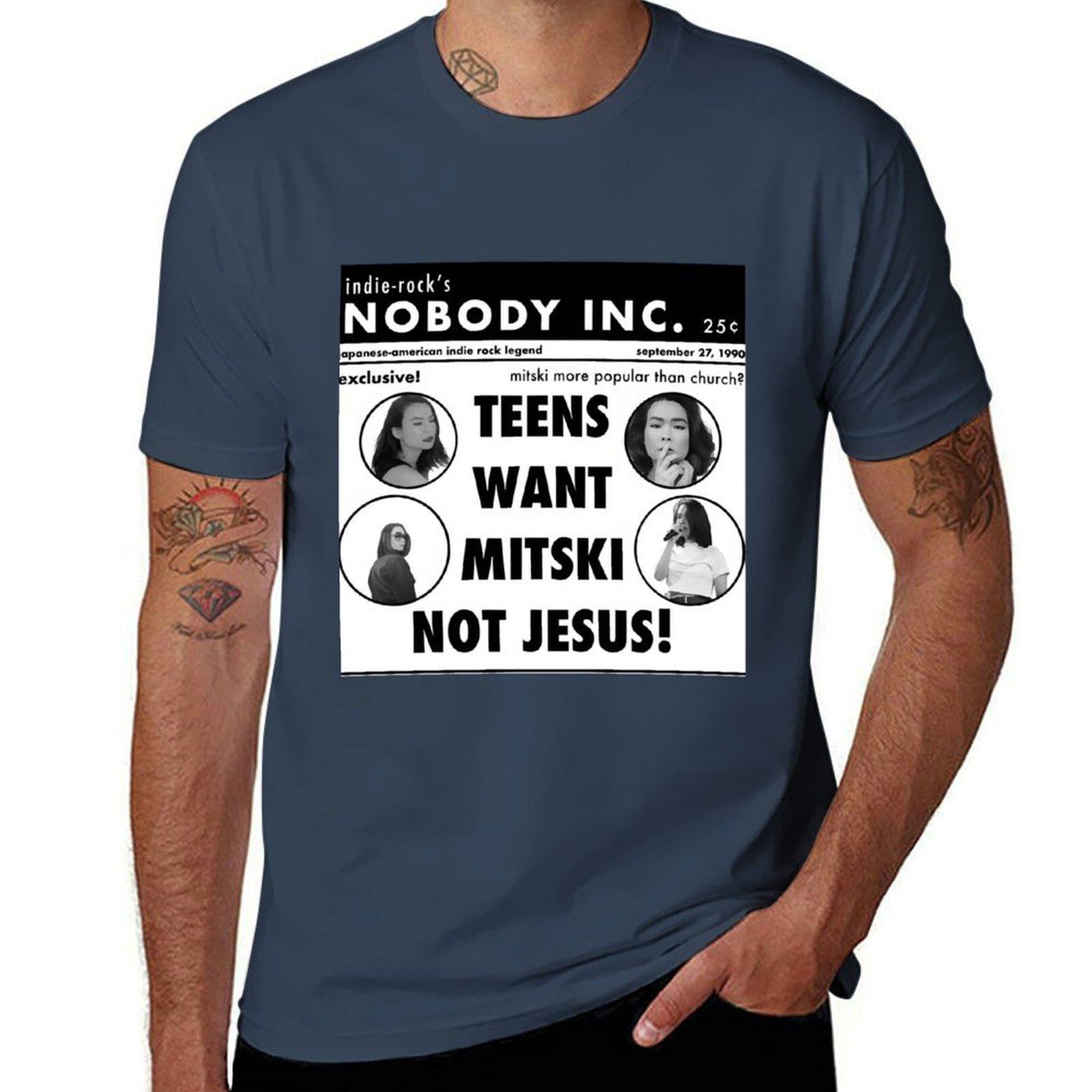 mitski newspaper Classic TShirt Daily Wear Print TShirt S