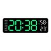 62KD Large Digital Wall Clock 9Inch LED Alarm Clock Big Screen Calendar Temperature