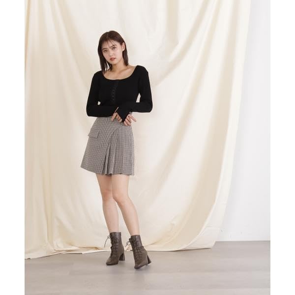 Jill by Jill Stuart Women's Ecru Front-Hook Knit Sweater