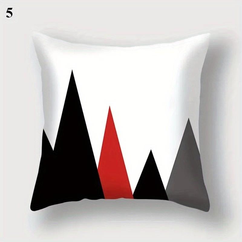 Modern Style Geometric Pattern Is Suitable For Sofa Bedroom Car Pillow Cover