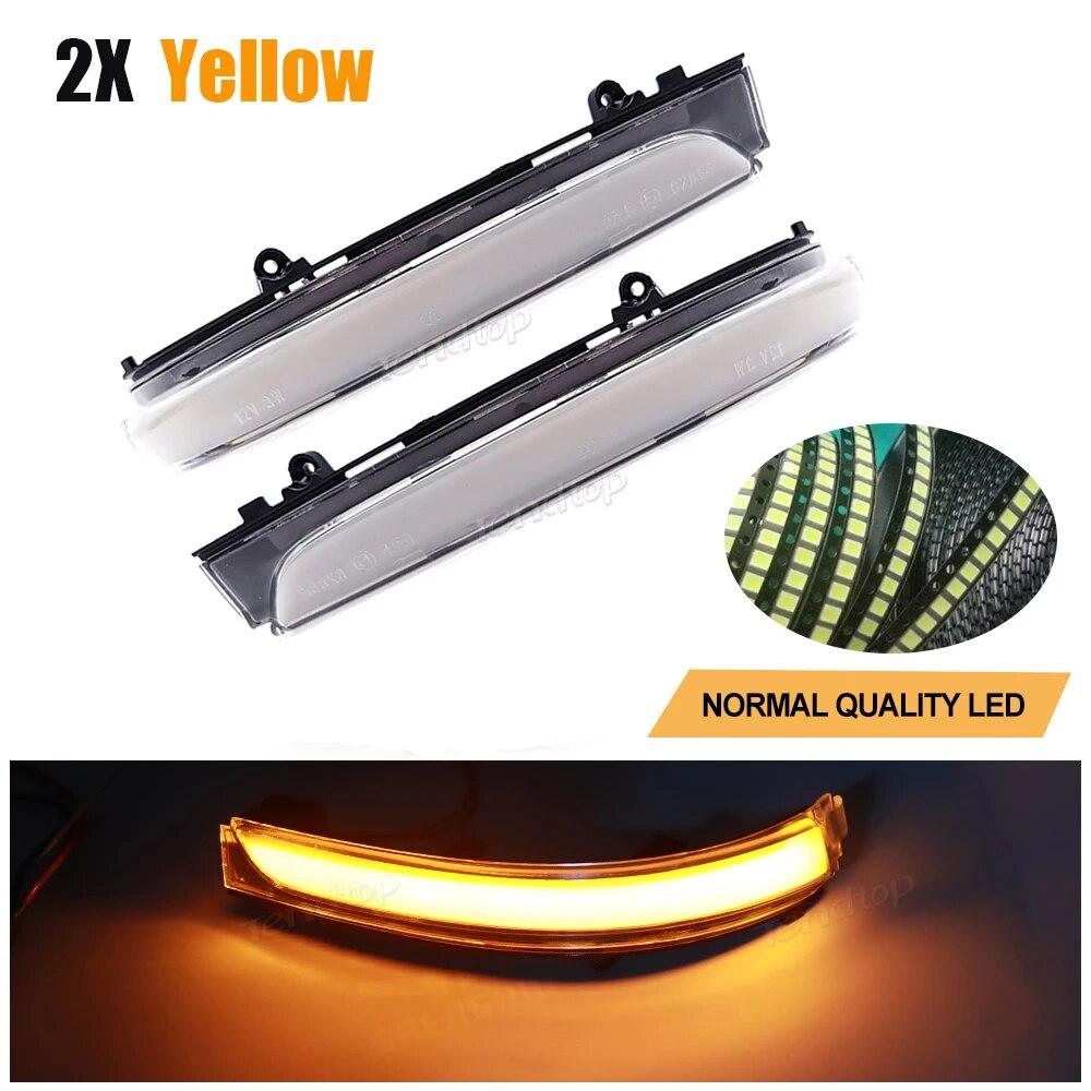 Dynamic Turn Signal Light Arrow Rearview For Volkswagen GOL G6 G7 G8 FOX  POLO Golf 4.5 Vento Voyage Saveiro CrossFox Passat