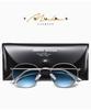 Unisex Retro Fashion Polarized Metal Sunglasses - Colorful Anti-UV 3447 Frame