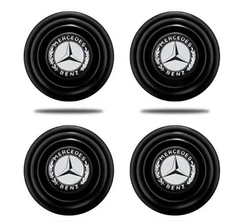Car Silicone Door Shock Stickers Absorber Soundproof Buffer Pier For Mercedes Benz B/C/E/S Class A Class C200L GLC GLK CLA GLA