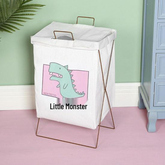 Large Waterproof Japanese-Style Foldable Fabric Laundry Hamper