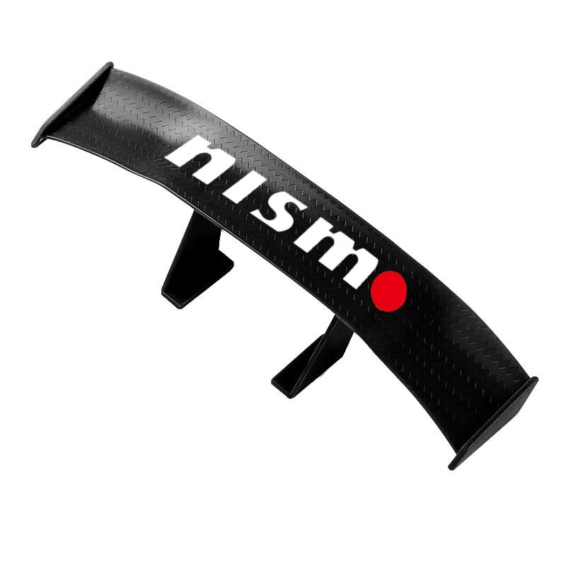 1 buc Spoilere spate auto Mini spoiler Aripă Mică Emblema Coadă Autocolant Decor Pentru Nissan Nismo juke leaf micra k12 note patrol qashqai j11 j10 tiida