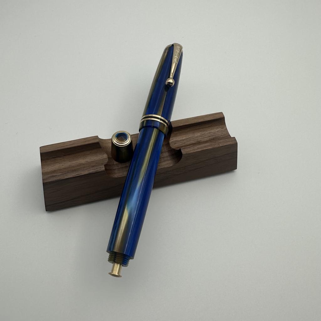 ADMOK 28 Pluma Fuente Retro de Relleno por Botón F\M Nib Diseño de la Era Republicana de China Vintage Caligrafía Clásica Regalo PARA Coleccionista