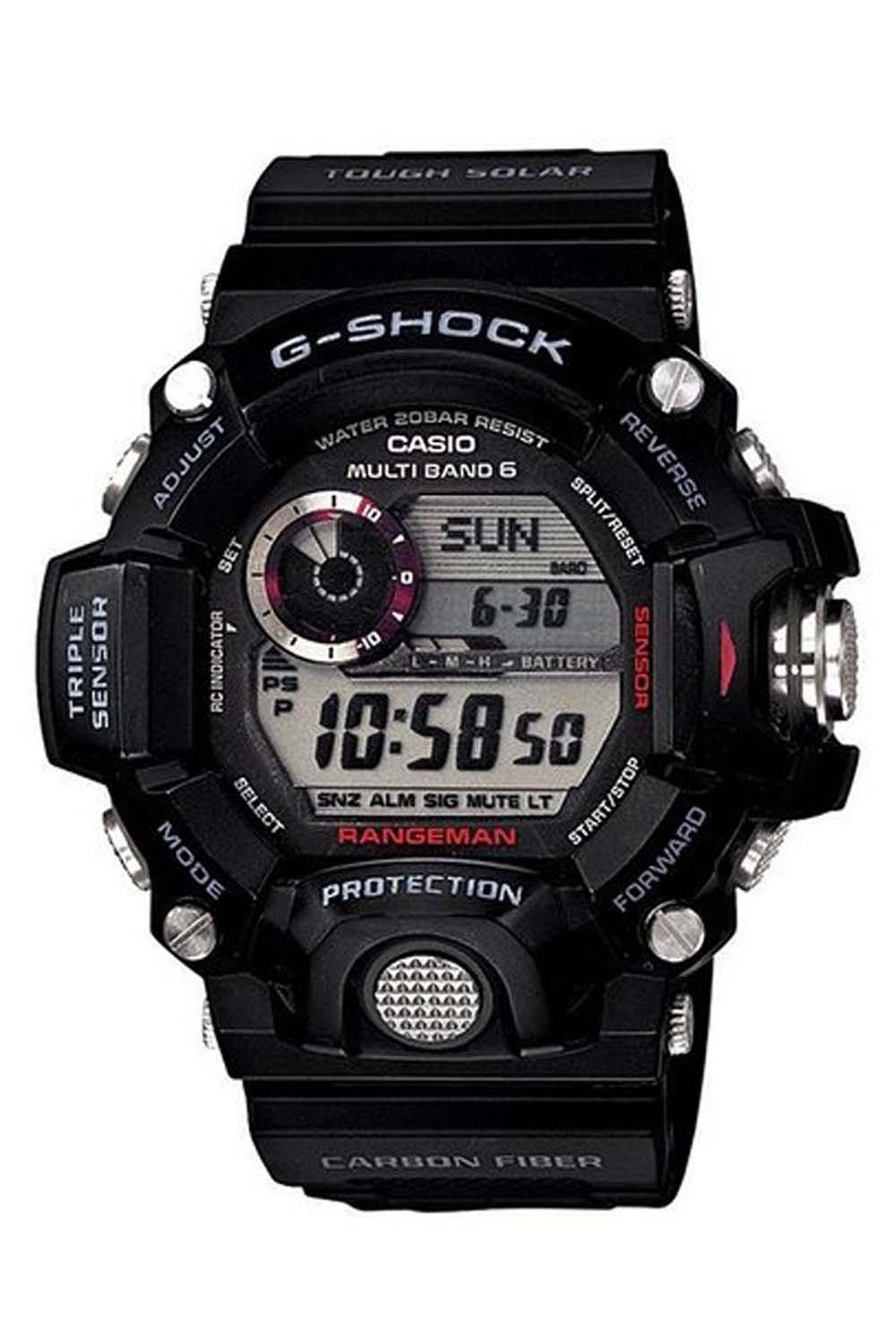 

Годинник Casio Master of G Digital Display Quartz Black Watch Men s GW-9400-1CR [Елемент]