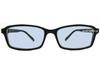 SQUARE SHADE NARROW SUNGLASS shade narrow BLACK x LIGHT BLUE [SPEED ADDICT] (square sunglasses)