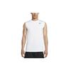 New Nike Dri Fit Tank Top Men's White DX0992-100