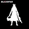 BLKUOPAR Bloodborne Funny Car Stickers Anime Creative Decal Occlusion Scratch Sunscreen Windshield Refrigerator Car Accessories