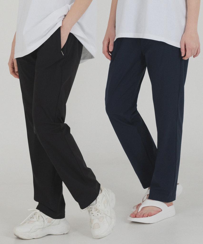 PIANER [2 Pack] Cool Stretch Zipper Pocket Training Pants (2 Colors)