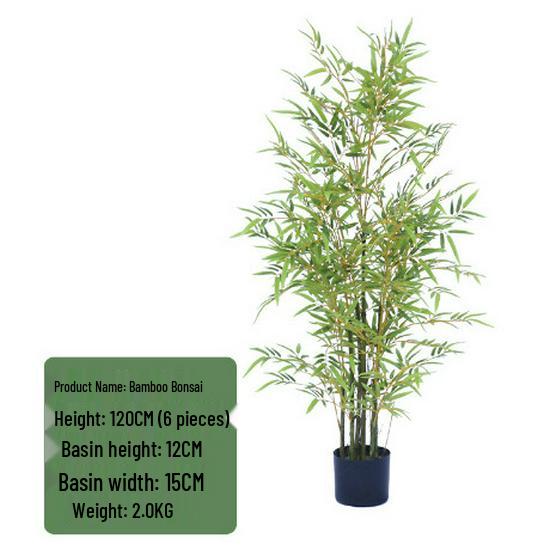 Artificial Bamboo Plant Decoration for Indoor and Outdoor Spaces
