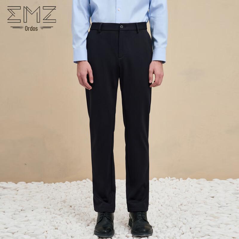 

EMZ Men s Autumn/Winter Fleece-Lined Business Casual Pants 9D7601108 39
