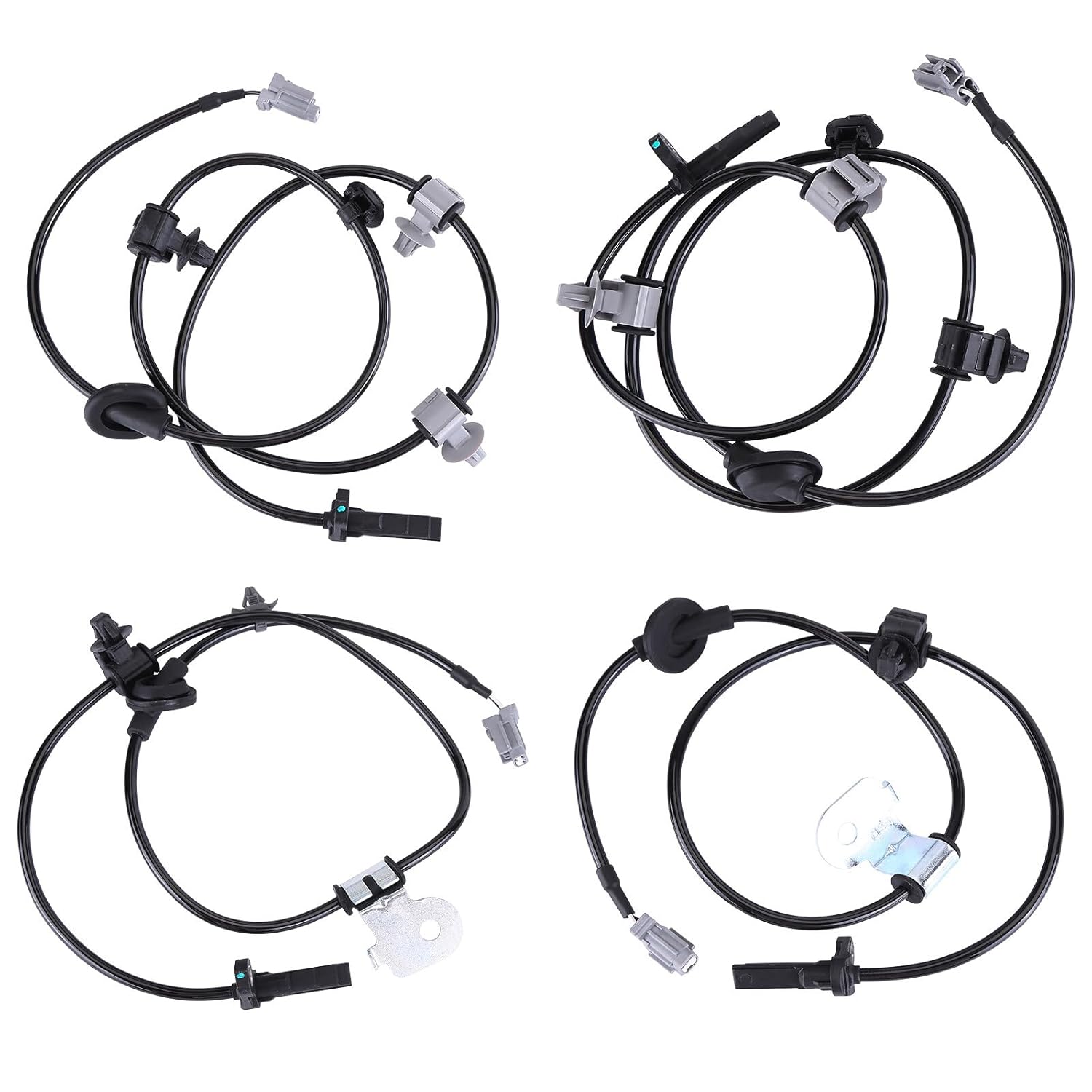 4PCS Front&Rear ABS Wheel Speed Sensor Left and Right for Subaru Forester 2014-2018, for impreza 2011-2016, for Crosstrek ABS Wheel Speed Sensor