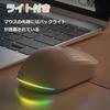 Wireless Mouse, Type-C Rechargeable, Cute Design, Right-Handed, 500mAh Built-in Lithium Battery, 2.4GHz Optical, Compact, Lightweight, 80012001600