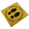 5PCS Social Distancing Ground Sticker Distance Marker Floor Signs Decal for School Market Public