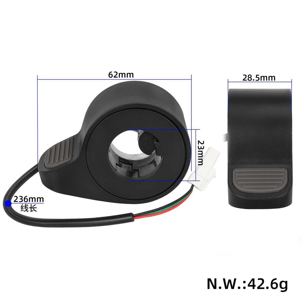 Original Thumb Throttle Accelerator For Xiaomi Elite KickScooter Electric Scooter Thumb Speed Control Parts Throttles 2