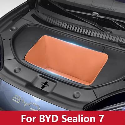 For BYD Sealion 7 2025 Front Spare Box Front Cover Storage Pad Trunk Lower Pad Special Anti-scratch Car Modification Accessories