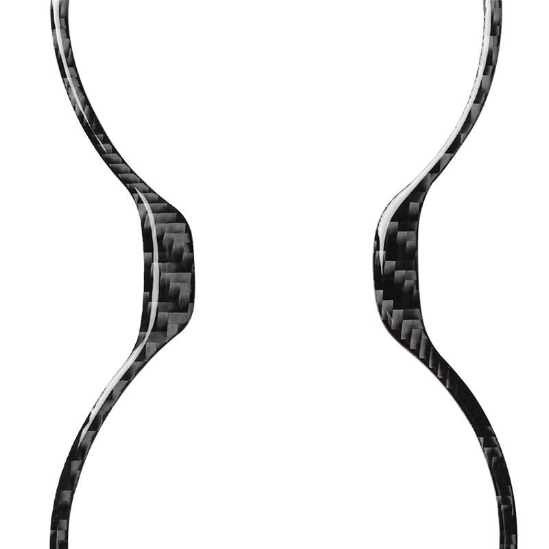Passend für Lexus RX300 270 200T 450H 2016-2019 Autozubehör Carbon Fiber Wasserbecherrahmen Panel Autoaufkleber 3D