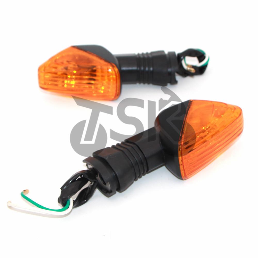 Turn Signal Indicator Light For KAWASAKI ZX 6R ZX 6RR Z750S KLE 500/650 VERSYS KLR650 Motorcycle Front/Rear Blinker Lamp