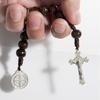 Artisanal Crafted Wooden Crosses Prayer Beads Faith Based Accessories For Christian Meditation And Spiritual Reflection