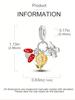 Charms Plata Colorful Butterfly Sunflower Beads Copper Plated Fit Copperoriginal Bracelet For Jewelry Making Diy Charm