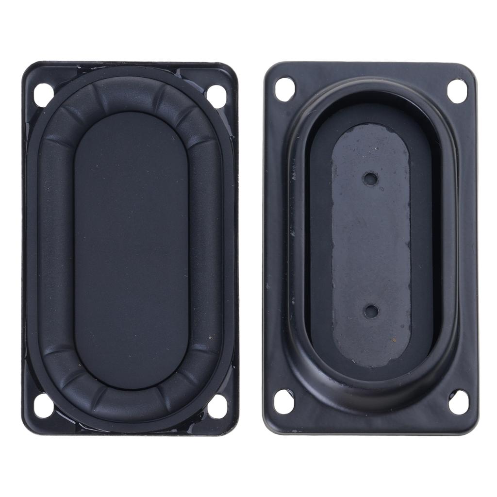 Pack of 2pcs Rubber Speakers Diaphragm 50x90mm Passive Bass Resonating Membrane Vibration Membrane Diaphragm Set