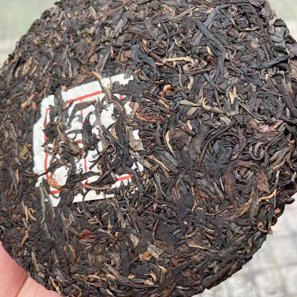 357g Yunnan Old Puerh Tea 2009 Daxueshan Sheng Pu-erh Tea Cake Aged Pu'er Tea