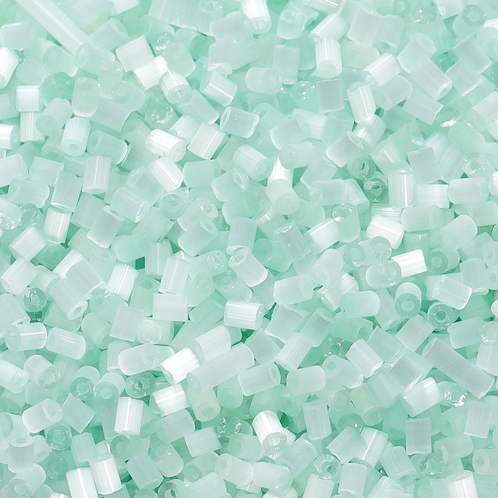 500pcs/lot 2mm Glass Colorful Tube Bead Round Spacer Loose Beads for Jewelry Making DIY Findings Crafts Accessories
