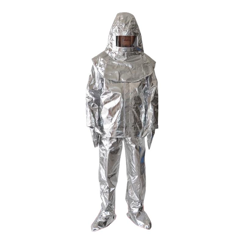 

GOWKE 500℃ Aluminum Foil Firefighting Suit One Size