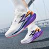 Lightweight Breathable Running Shoes Kids With Carbon Plate Support Mesh Upper Shock Absorption Non-Slip Sole