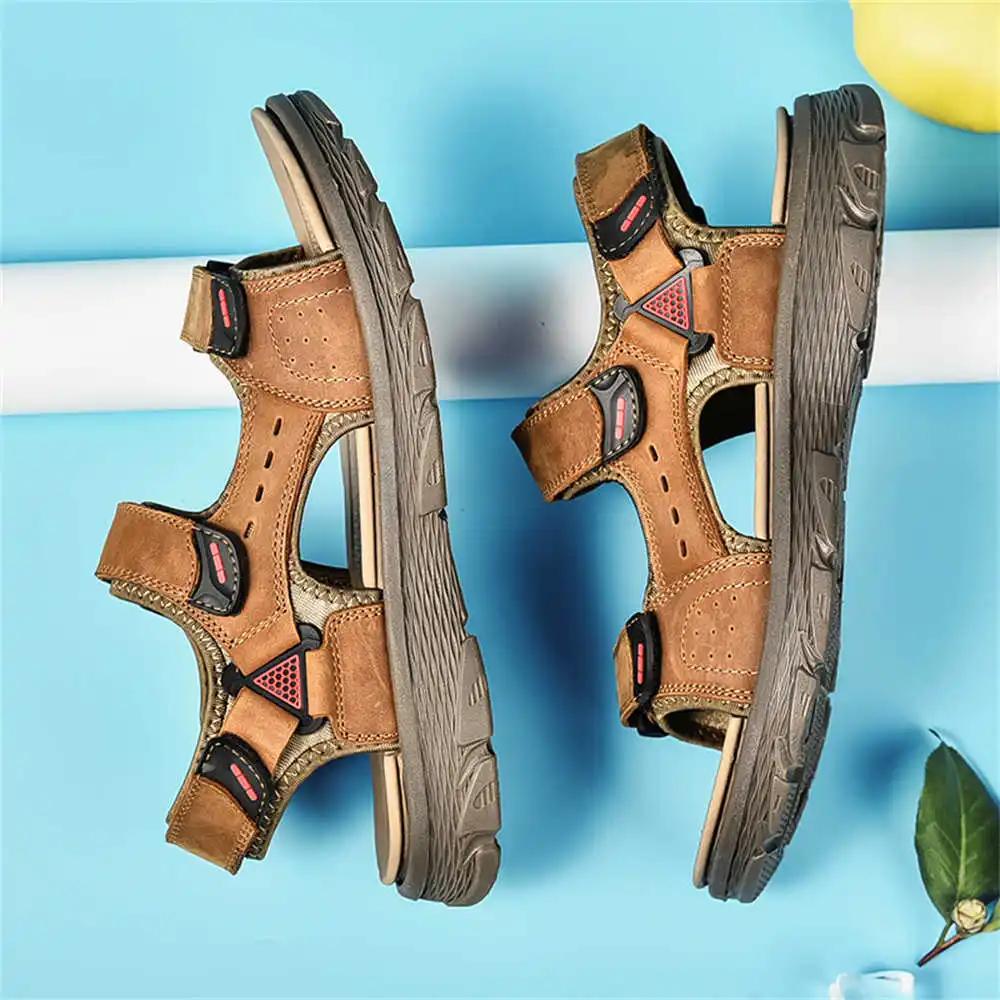 38-44 Cow Skin Original Men's Flip Flops Slippers Slide Shoes Luxury Designer Sandals Sneakers Sport Best-selling Twnis