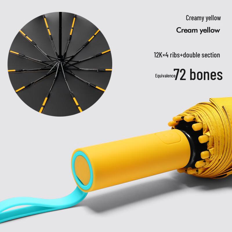 Nanchiao Automatic UV Protection Sun and Rain Umbrella 23 Inch