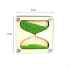 Busy Board Wooden Hourglass Motor Skill Early Education Montessori Teaching Accessories for Boy Girl