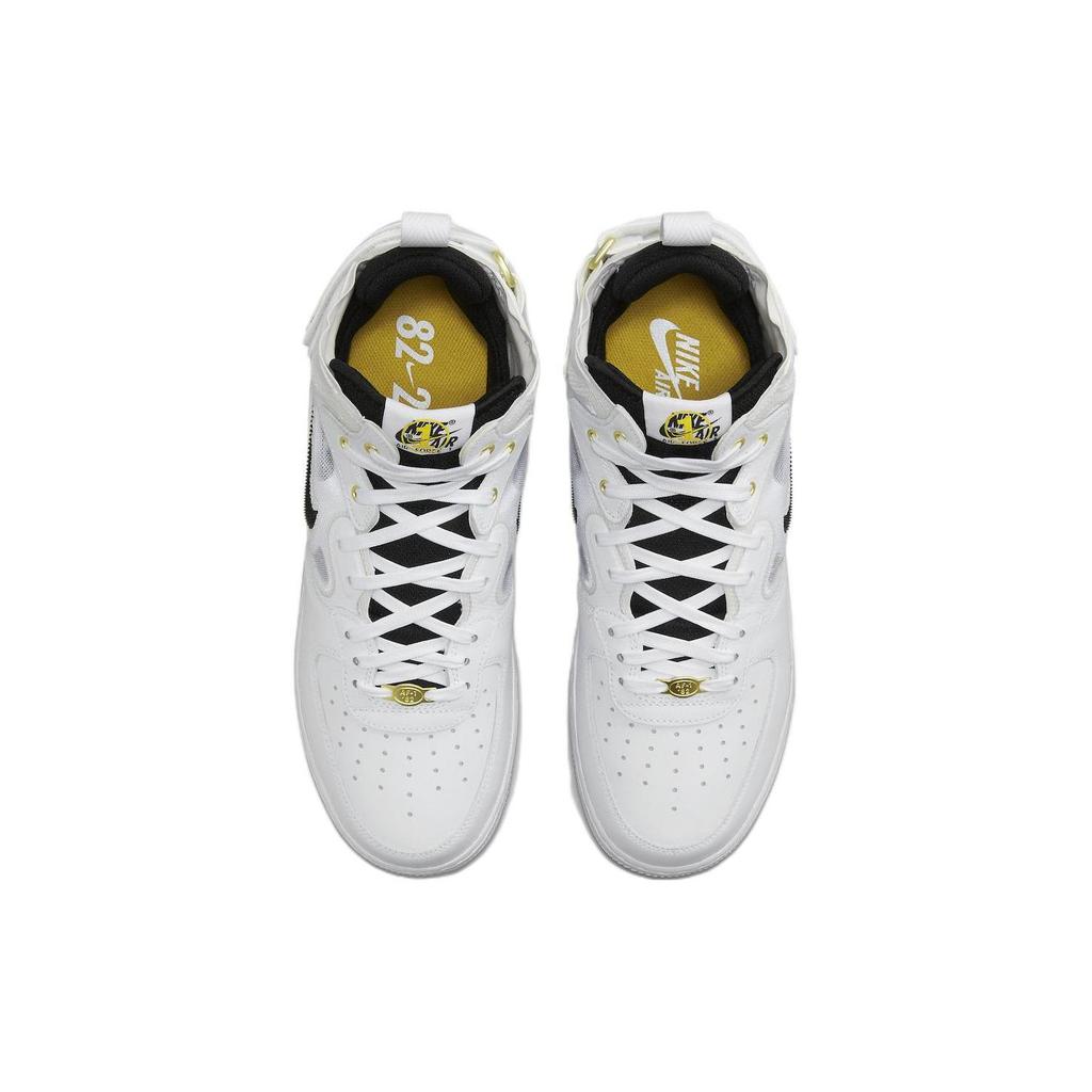 Nike Air Force 1 Mid React 40° Anniversario Bianco Nero DQ7668-100