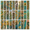 32pcs, Retro Sunflower Bookmark, Back To School Season, Christmas, Halloween, Suitable for Teachers, Readers, and Birthday Gifts