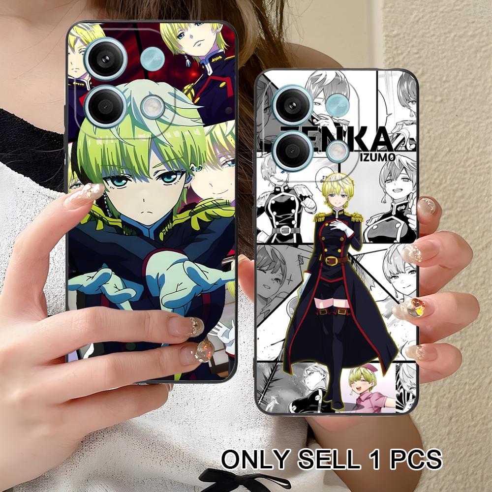 Mato seihei no slave Tenka Izumo Matte Mobile Phone Case for Xiaomi Redmi Note 14 13 12 11 S Pro Plus 4G 5G Colorful Printing